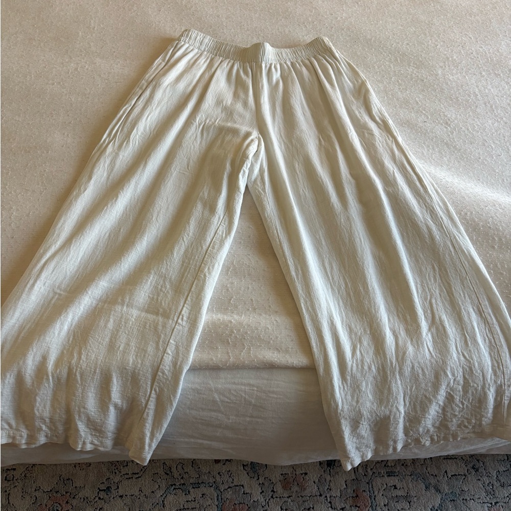Princess Polly Wide Leg Pants in White